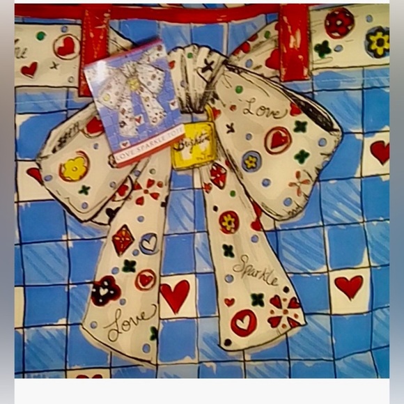 Brighton Love Sparkle Tote - NWT - Picture 9 of 10